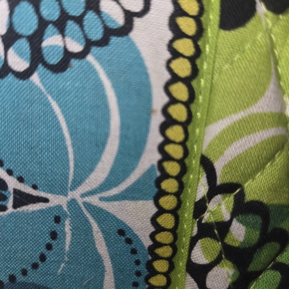 VERA BRADLEY "LIME'S UP" ABBY  RETIRED 2012 Collection - Picture 14 of 15